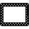 Barker Creek Black & White Dot Name tag & Name Plate Set, 81/Set 3601 - alternate 3